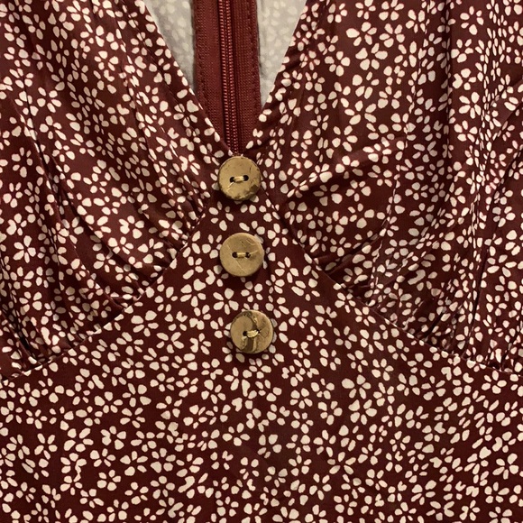 Floral midi dress - Picture 3 of 4